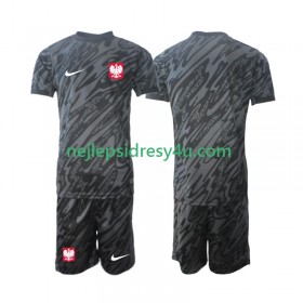 Fotbalový Dres Polsko Brankářské Dětské Venkovní 2024